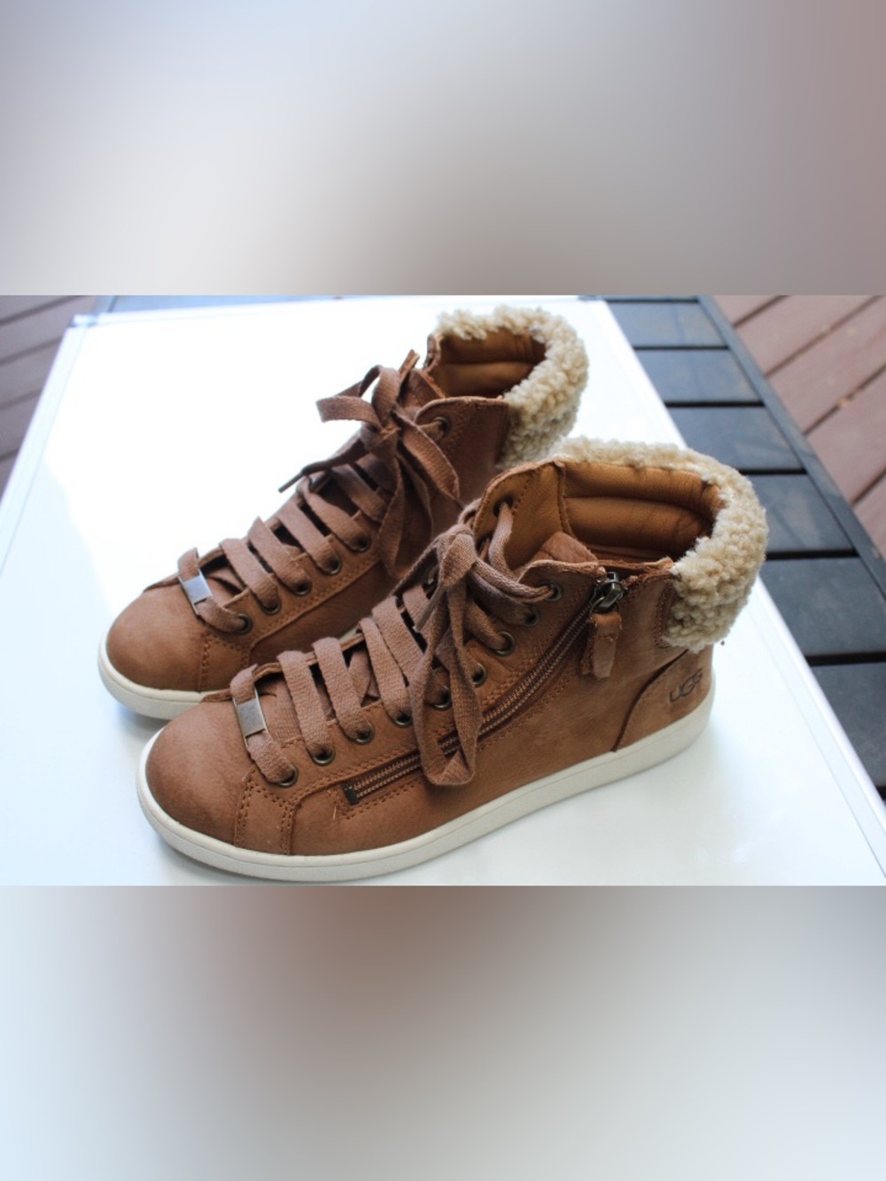 UGG Olive high top boots